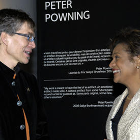 Opening of the exhibition UNIQUE! 30 Years of Outstanding Crafts at the Canadian Museum of Civilization in Gatineau, Quebec