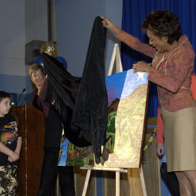 Governor General  attends 50th anniversary celebrations at Queen Elizabeth Public School in Ottawa