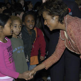 Governor General  attends 50th anniversary celebrations at Queen Elizabeth Public School in Ottawa
