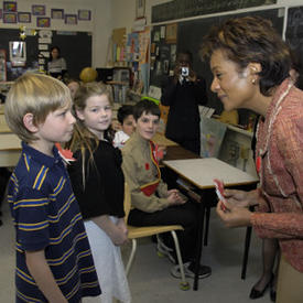 Governor General  attends 50th anniversary celebrations at Queen Elizabeth Public School in Ottawa