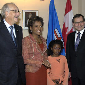 Visite de la gouverneure générale à Calgary