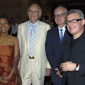 Architectural Opening of the Royal Ontario Museum’s (ROM) Michael Lee-Chin Crystal, in Toronto.