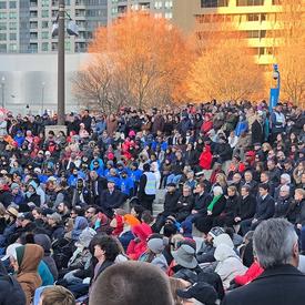 Vigil in Toronto