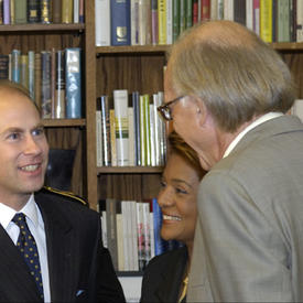 Meeting with His Royal Highness, The Prince Edward, Earl of Wessex