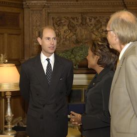 Meeting with His Royal Highness, The Prince Edward, Earl of Wessex