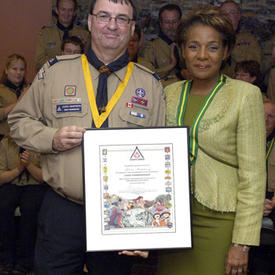 Ceremony to Commemorate the Centennial of Scouts Canada