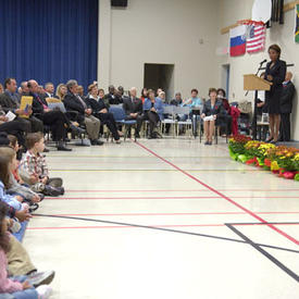 Inauguration of the Michaëlle-Jean Elementary Public School in Barrhaven