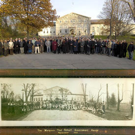 Unveiling of Rideau Hall façade