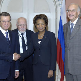 Courtesy Call by Prime Minister of Russia Viktor Zubkov