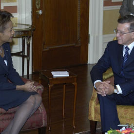 Courtesy Call by Prime Minister of Russia Viktor Zubkov