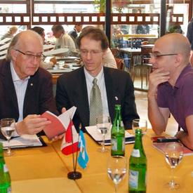 His Excellency Jean-Daniel Lafond — Meeting with representatives of documentary film in Argentina