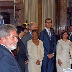 Governor General's Official Visit to Argentina - Presidential inauguration ceremony