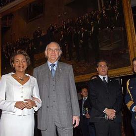 Governor General's Official Visit to Argentina - Presidential inauguration ceremony