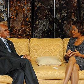 Governor General's Official Visit to Argentina - Meeting with Haiti's Minister of External Affairs