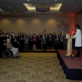 Meeting with recipients of Order of Canada in Vancouver