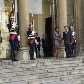 Meeting with the President Nicolas Sarkozy
