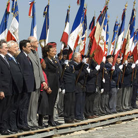 Ceremony commemorating the 63rd anniversary of Victory in Europe Day