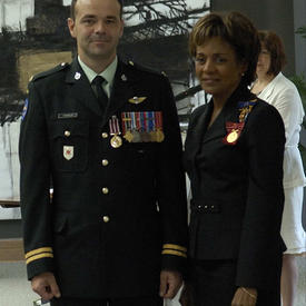 Presentation of Military Decorations at the Citadelle in Quebec City
