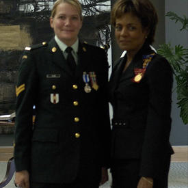 Presentation of Military Decorations at the Citadelle in Quebec City