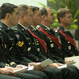Presentation of Military Decorations at the Citadelle in Quebec City