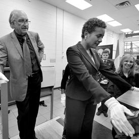 Cérémonie marquant le centenaire de la Monnaie royale canadienne