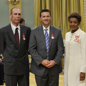 Cérémonie de remise des Décorations pour actes de bravoure