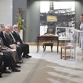 Governor General invested 20 recipients into the Order of Canada at the Citadelle of Québec