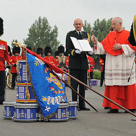 The Dedication and Presentation of Colours to the 1st Battalion of the Royal 22e Régiment