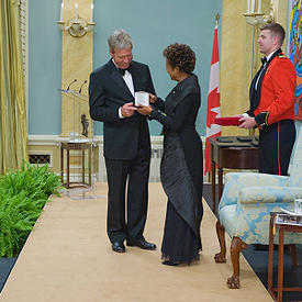 Remise des Médailles du Gouverneur général en architecture à Rideau Hall