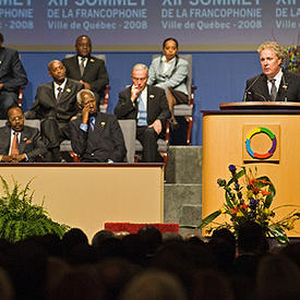 Cérémonie d’ouverture du Sommet de la Francophonie