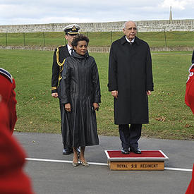 Governor General welcomes official delegations from the Francophonie Summit at the Citadelle of Québec