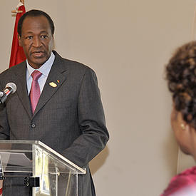 Reception in honour of the African Heads of delegation