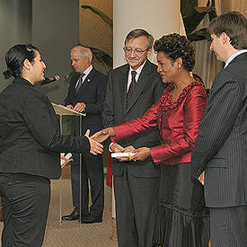 Official Presentation of the Francophonie Youth's Call to Action and the Prix RFI-Reporters sans frontières-OIF 2008