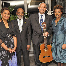 Dinner in honour of the President of the Republic of Haiti