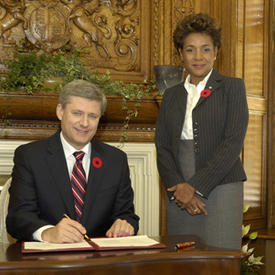 Swearing-In Ceremony for the Members of the 28th Canadian Ministry