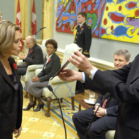 Swearing-In Ceremony for the Members of the 28th Canadian Ministry