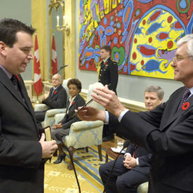 Swearing-In Ceremony for the Members of the 28th Canadian Ministry