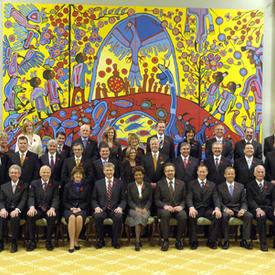 Cérémonie d'assermentation des membres du 28e Conseil des ministres du Canada
