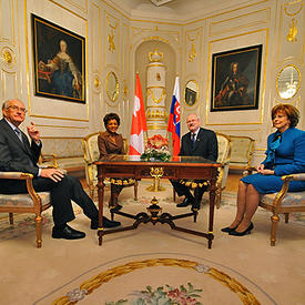 Meeting with the President of the Slovak Republic