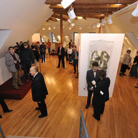 Opening of Art Exhibit Images and Reflections - Triangle Gallery of Calgary