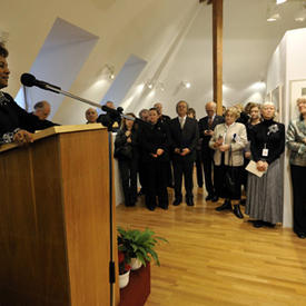Opening of Art Exhibit Images and Reflections - Triangle Gallery of Calgary