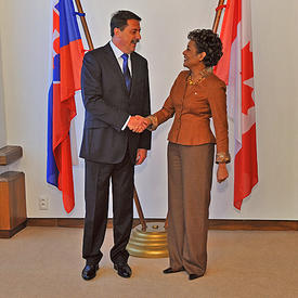 Meeting with President of the National Council of the Slovak Republic