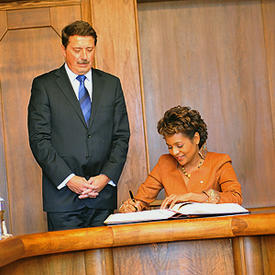 Meeting with President of the National Council of the Slovak Republic