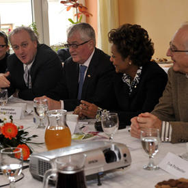 Discussion with local non-government organizations in Banska Bystrica