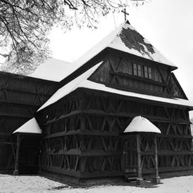 Visit to the Articular Wooden Church in Hronsek, Slovakia