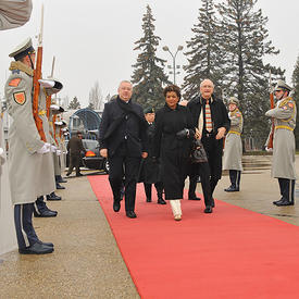 Departure from Bratislava, Slovakia