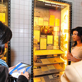 Visit to the Muzeum romské kultury (Museum of Romani Culture) and discussion