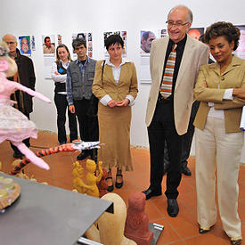 Visit to the Muzeum romské kultury (Museum of Romani Culture) and discussion