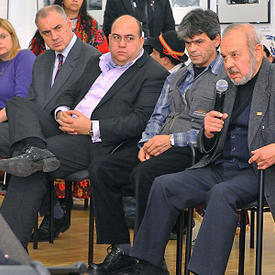 Visit to the Muzeum romské kultury (Museum of Romani Culture) and discussion