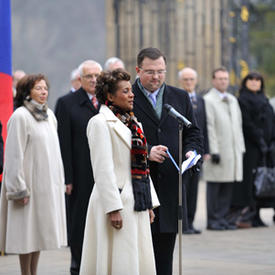 Cérémonie d’accueil officielle avec honneurs militaires en République tchèque